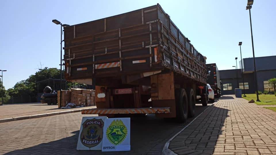 Polícia Federal E Bpfron Apreendem Veículos E Cigarros Contrabandeados Durante Operação Hórus Em 