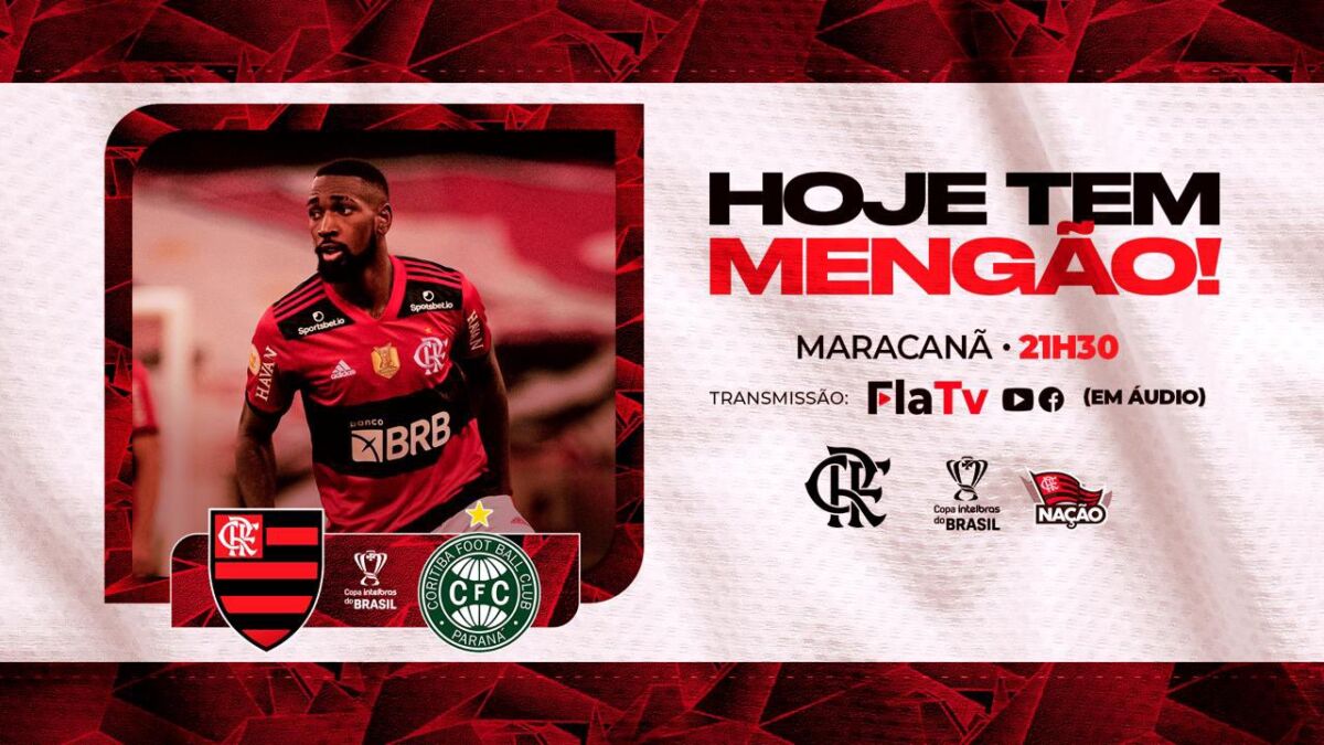 Clube de Regatas do Flamengo - É hoje, Nação! O Mengão enfrenta o